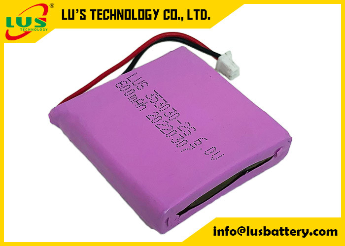 Paquet de batterie de bioxyde de manganèse du lithium CP353030 6 batterie de Li Mno 2 de volt pour le dispositif de CPC