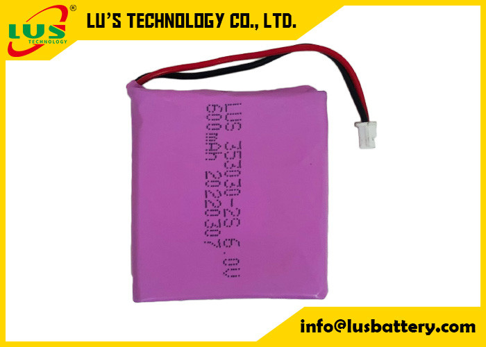 Paquet de batterie de bioxyde de manganèse du lithium CP353030 6 batterie de Li Mno 2 de volt pour le dispositif de CPC