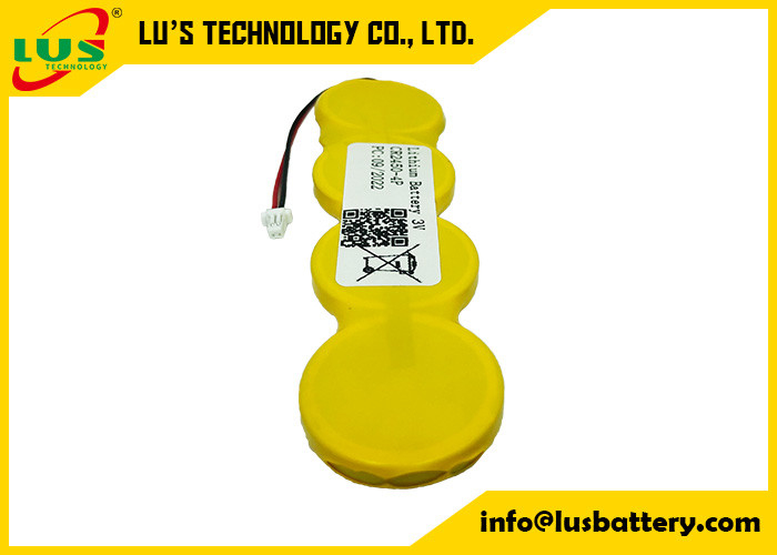 Les batteries de bouton de lithium de CR2450 2400mah 3v inventent le paquet de cellules pour les étiquettes futées