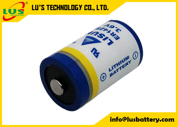 batterie ER14250 de chlorure de thionyle de lithium de 3.6V 1.2Ah pour l'électronique de véhicule