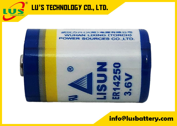 batterie ER14250 de chlorure de thionyle de lithium de 3.6V 1.2Ah pour l'électronique de véhicule