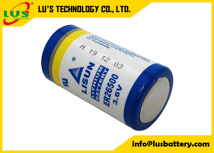 batterie 9000MAh ER26500 de chlorure de thionyle de lithium de taille de 26500 3.6V C