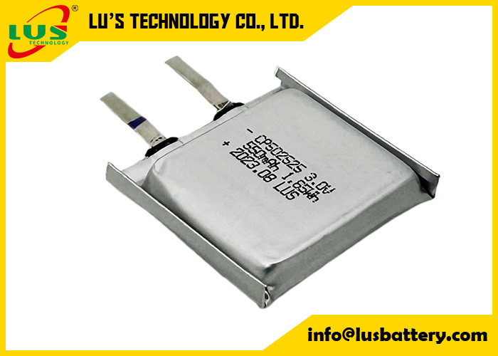 Batterie primaire de la batterie au lithium CP502525 3v Li-MnO2 550 Mah Lithium Battery Non-Rechargeable Battery pour le jouet électronique