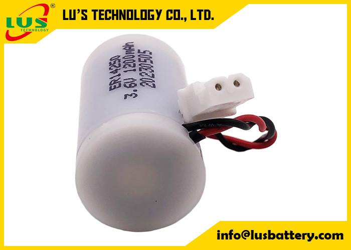 ER14250 3.6V 1200mAh 1/2-AA CELLLE BOBBIN ER14250 1/2 AA 3.6V batterie au lithium primaire