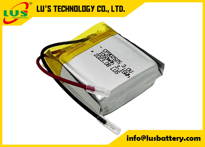 Batterie flexible à ions lithium de 3,0 V pour appareils numériques CP902525 CP902222 CP903030