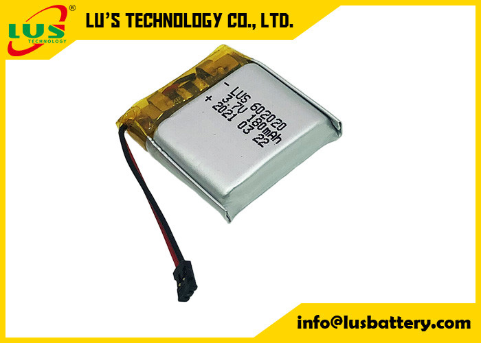 Batterie LiPo LP602020 3,7V 180mAh pour le filateur volant Batterie li-polymère à haute densité d'énergie LP602020