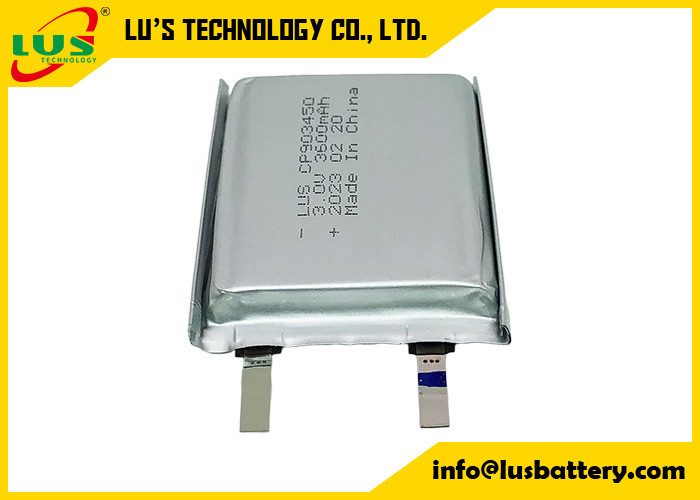 CP903450 3,0 V batterie au lithium ultra-mince batterie souple batterie au lithium au manganèse mince pour l'IoT/Lora/LPWAN/NB-IOT RFID