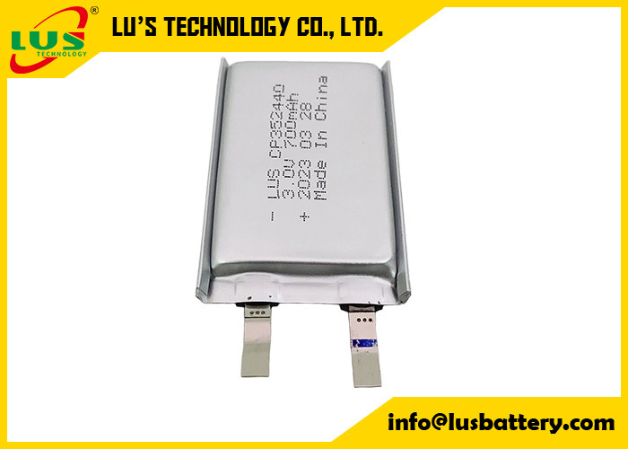 CP352440 chimie batterie au dioxyde de lithium et de manganèse à 3,0 volts batterie ultra-mince Li-Mno2 pour lecteur à distance CP352540