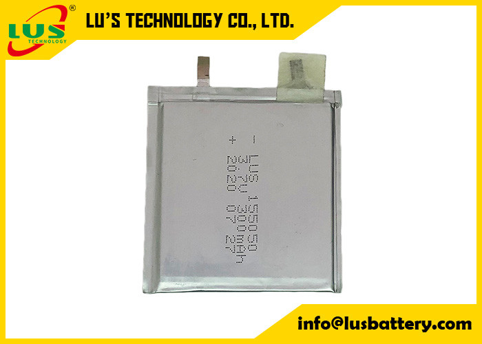 3.7V 300mAh Li-polymère batterie lp155050 Lipo rechargeable batterie lithium-ion 155050 cellule mince