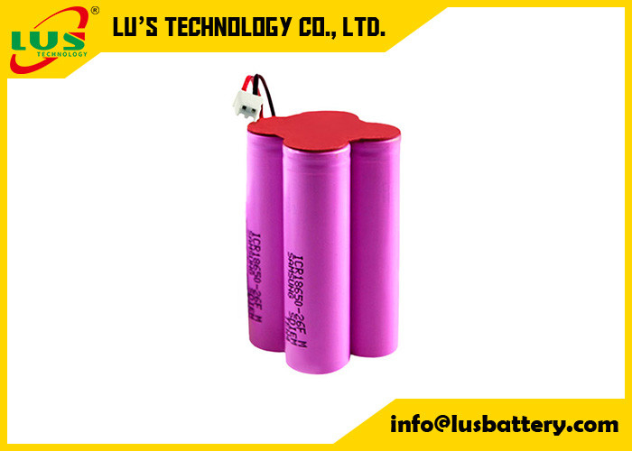 11.1v 2200mah 24.42wh 18650 batterie Li-ion personnalisée 18650 12V 2.2Ah Li-ion 11.1v 2200mah