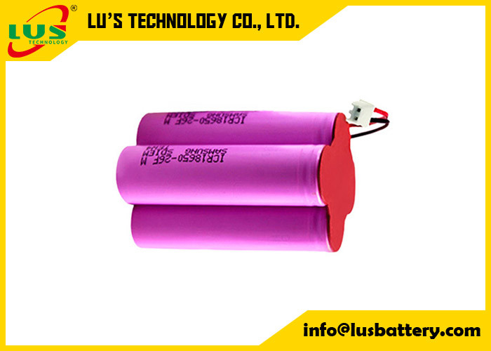 11.1v 2200mah 24.42wh 18650 batterie Li-ion personnalisée 18650 12V 2.2Ah Li-ion 11.1v 2200mah