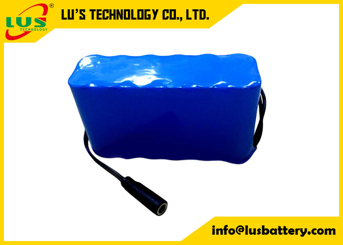 Batterie au lithium 12v 9600mAh 3S3P 18650 Batterie au lithium-ion Pack portable connecteur CC rechargeable