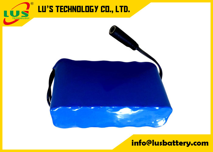 Batterie au lithium 12v 9600mAh 3S3P 18650 Batterie au lithium-ion Pack portable connecteur CC rechargeable