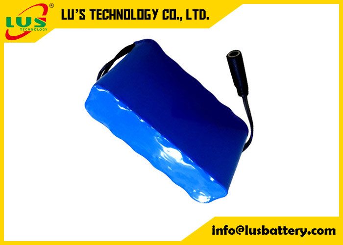 Batterie au lithium 12v 9600mAh 3S3P 18650 Batterie au lithium-ion Pack portable connecteur CC rechargeable