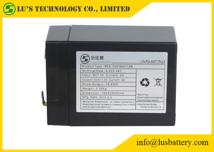 12V 10Ah Lithium LiFePO4 Deep Cycle Batterie rechargeable 12V 10Ah Batterie conçue pour le LiFePO4