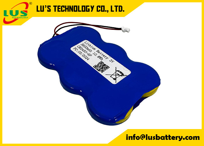 CR2450 en parallèle CR2450-6P personnalisé 3V batterie à bouton au lithium 3600mah
