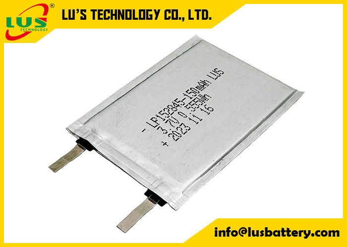 LP152845 3.7V batterie rechargeable au lithium polymère à ions 150mah