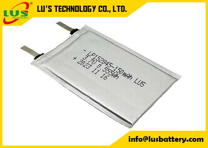 LP152845 3.7V batterie rechargeable au lithium polymère à ions 150mah