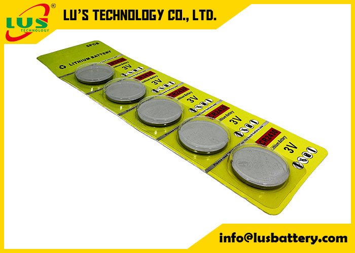 CR2430 Lithium Coin Button Cell batterie 280mah remplacement convient CR2430 L20 batterie 3 volts