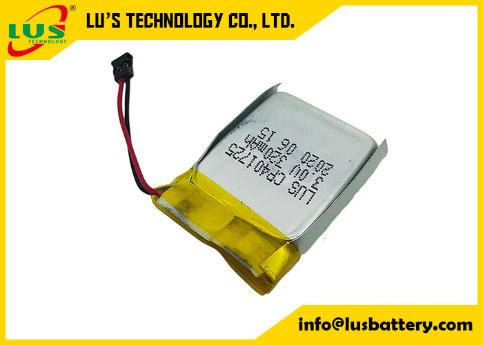 CP401725 Batterie jetable Li-MnO2 à poche 3,0 V ultra-mince LiMno2 batterie souple CB
