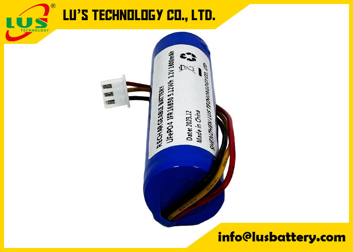 Batterie LiFePO4 IFR18650 3.2V 1100mah 30C à haut débit Batterie au lithium 3.2 volt 1.1ah LFP18650