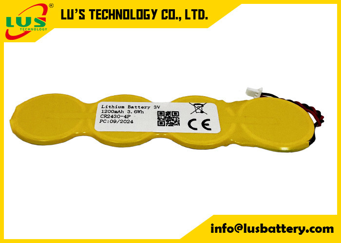 Ses-imagotag mriergy 3v 1200mah CR2430 limno2 pile de pièce de monnaie batterie OEM CR2430-4P