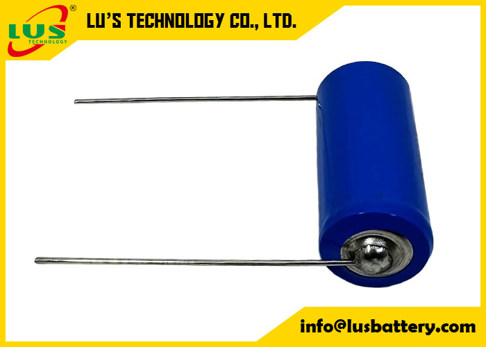 ER14335M 3.6v 2/3AA 1200mAh Lisocl2 batterie avec une batterie au lithium à haut débit axiale au plomb ER14335M