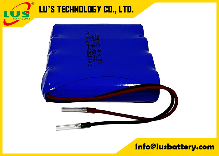 batterie AA CR14505-4P batterie au lithium primaire CR14505 3,0 volts 5600mah personnalisations