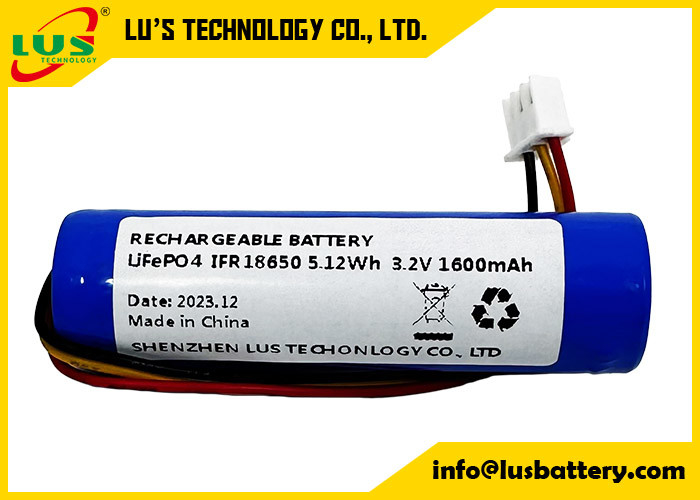 18650 batterie 1500mAh 3,2 V rechargeable Lifepo4 batterie OEM IFR18650 1,5ah batterie au lithium