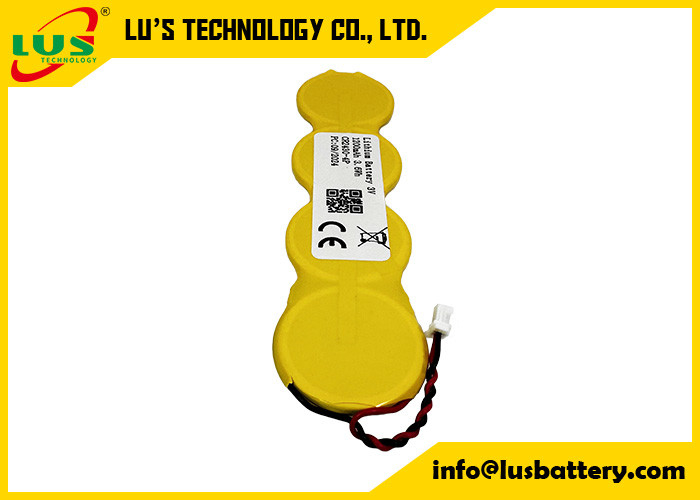 batterie au lithium de petite taille 1200mah 3,0 volts batterie à bouton au lithium CR2430 1S4P