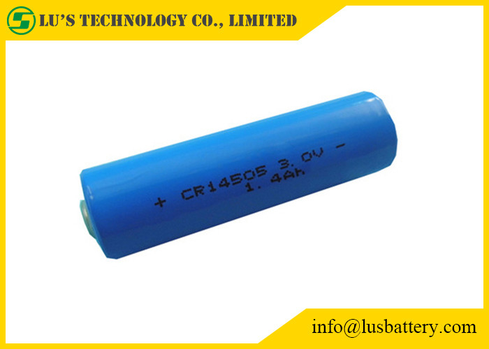 Type primaire AA Piles au manganèse CR14505 Environnementale 3V AA Piles au lithium 1400mah Piles 3V