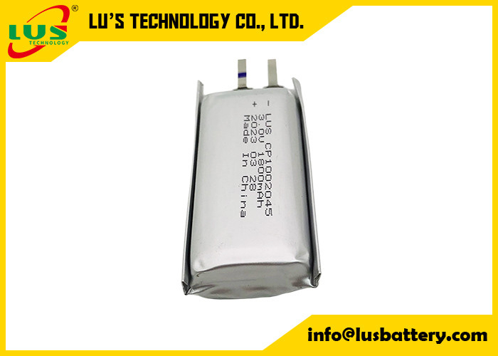 Batterie au lithium non rechargeable à faible charge à ions lithium CP1002045 3,0 volts 2000mah
