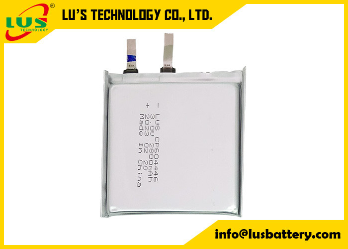 Cp604446 Limno2 Pouch Cell 3,0 volts 2800mah batterie au lithium