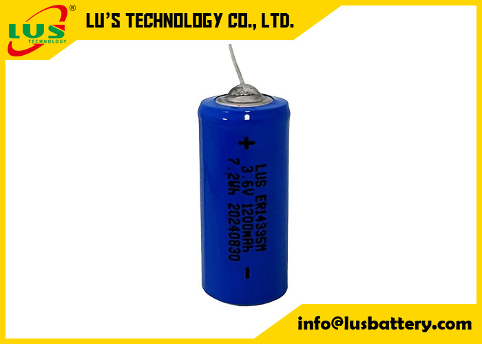3.6V 2/3AA ER14335M Piles au chlorure de lithium thionyle avec bornes personnalisées Piles ER14335M