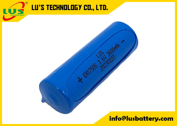 ER17500 3.6v 3600mAh batterie primaire Lisocl2 3.6v 3600mah PLC batterie au lithium OEM