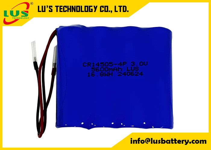 Batterie au lithium de 5600 mAh taille AA batterie primaire CR14505 batterie à 3,0 volts personnalisation