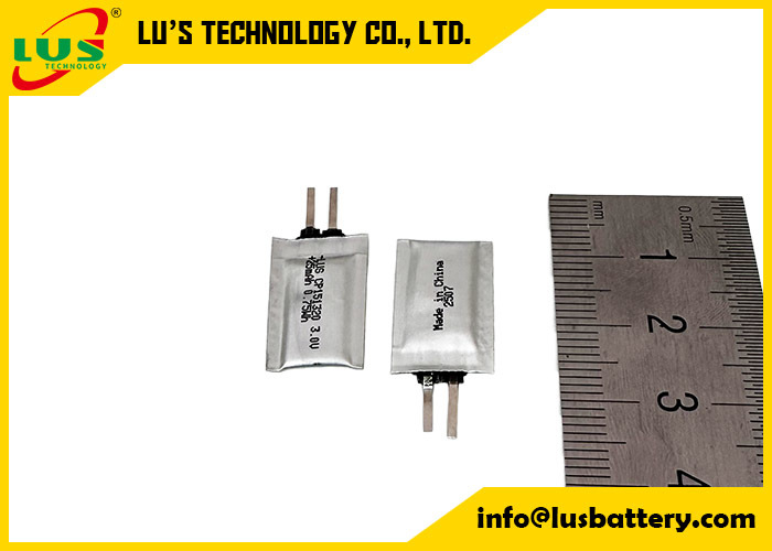 Pile à cellule ultra-mince 3,0 V 25 mAh Cp151320 Pile au lithium primaire CP151220 batterie limno2