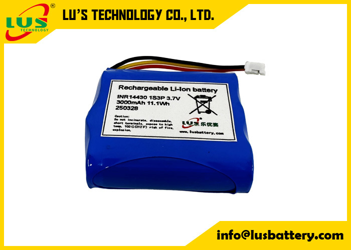 Batterie rechargeable 3,7 V 3000 mAh 14430 1S3P, bloc-batterie lithium-ion 3,6 volts, batterie OEM