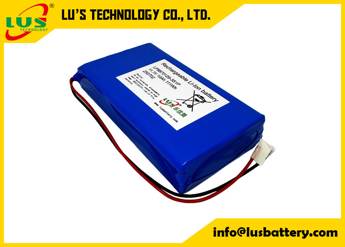 Batterie lithium polymère 3,7 V 10000 mAh LP8870129 personnalisée, bloc-batterie lipo 3S1P 11,1 volts 10 Ah