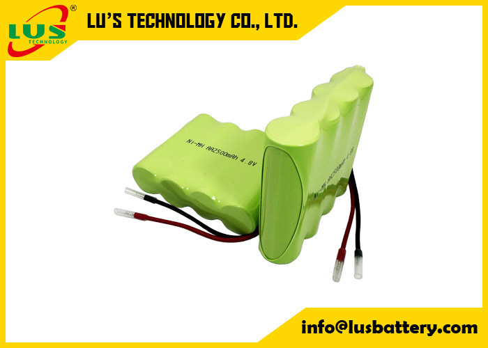 Pack de batteries NiMH 4*AA 2500mAh 4,8 volts, batterie rechargeable AA2500mAh 4,8V