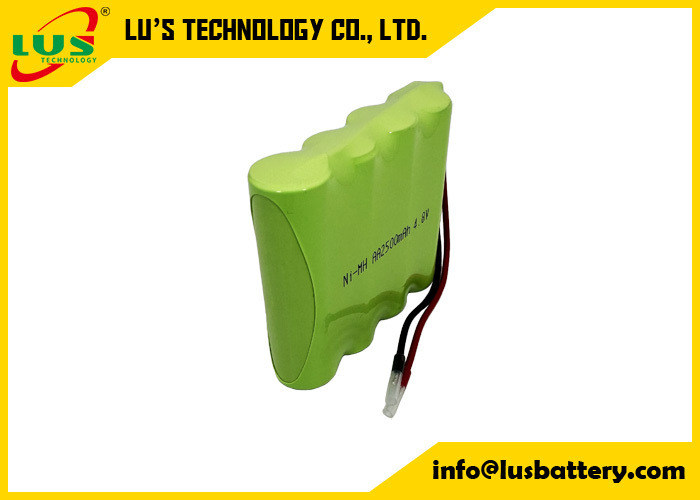 Pack de batteries NiMH 4*AA 2500mAh 4,8 volts, batterie rechargeable AA2500mAh 4,8V