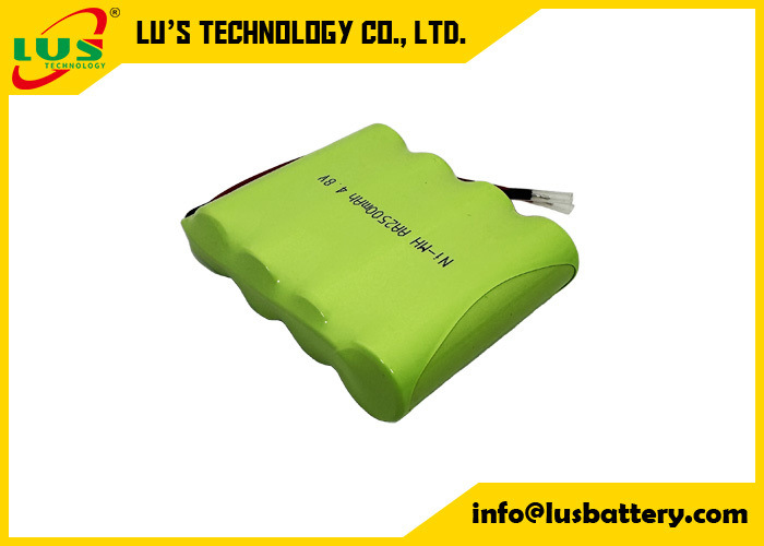Pack de batteries NiMH 4*AA 2500mAh 4,8 volts, batterie rechargeable AA2500mAh 4,8V