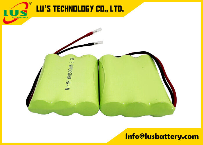 3.6volt 1500mah batterie rechargeable taille AA NIMH batterie 3.6V personnalisée