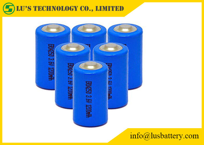 Couleur de bleu de batterie au lithium de la batterie 3.6V de chlorure de thionyle de lithium de forme de cylindre