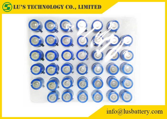 Couleur de bleu de batterie au lithium de la batterie 3.6V de chlorure de thionyle de lithium de forme de cylindre