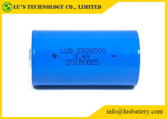 Batteries de la batterie 3.6v 9000mAh lisocl2 de chlorure de thionyle de lithium de taille d'ER26500 C pour doser de service