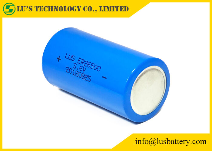 Batteries de la batterie 3.6v 9000mAh lisocl2 de chlorure de thionyle de lithium de taille d'ER26500 C pour doser de service