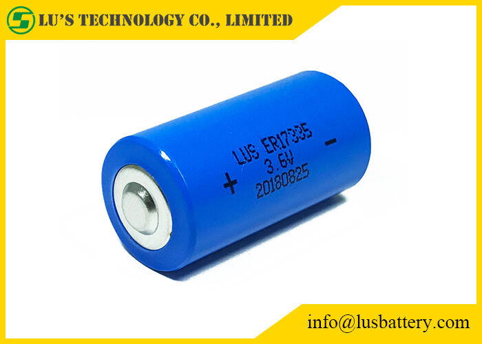 Stockage régulateur de service ER17335 1900mah 3.6V des cellules 30C de chlorure de thionyle de lithium