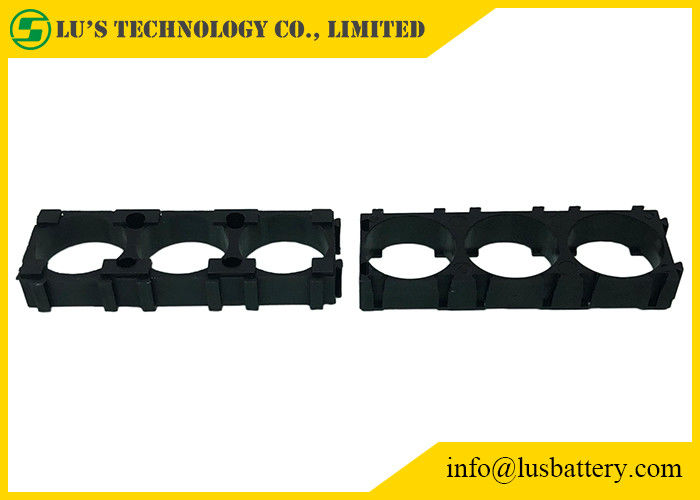 PC 3P d'ABS noir d'entretoise du support 1*3 de cellules de batterie de la couleur 21700