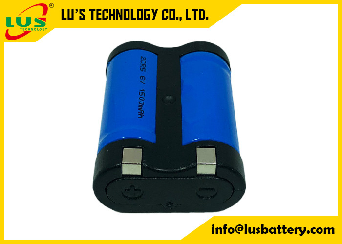 Batterie au lithium de 6,0 volts 2CR5 3V 1500mah EL2CR5BP 6v DL245 batterie de caméra au lithium